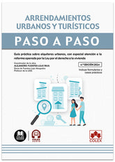 ARRENDAMIENTOS URBANOS Y TURISTICOS PASO A PASO - 9788411947176